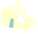 Carte géographique de la Saskatchewan